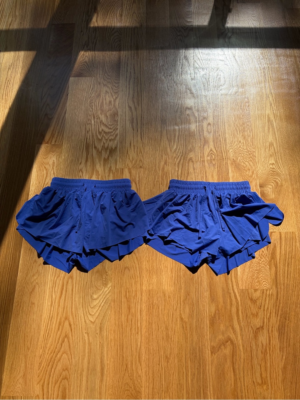 Athletic Flowy Shorts Style Running Shorts (Pair)